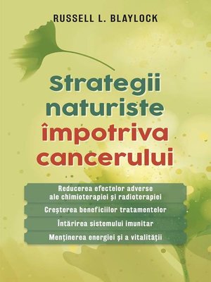 cover image of Strategii naturiste împotriva cancerului